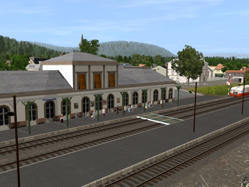 La gare de Remiremont "rhabillée" Gare110