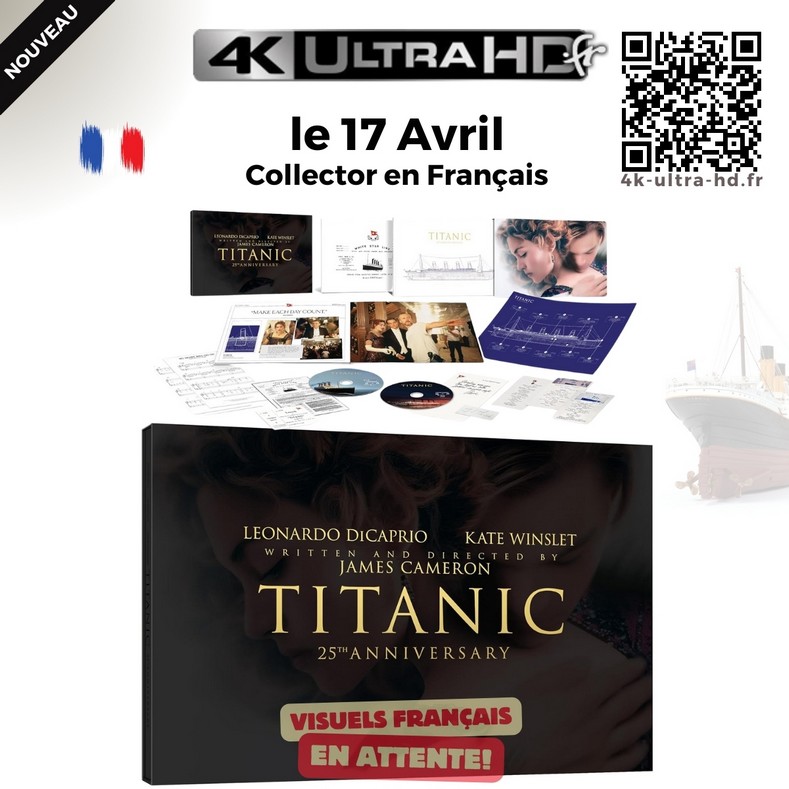 Titanic en édition 4K Ultra HD Blu-ray (24/01/24 en France) 17avri10