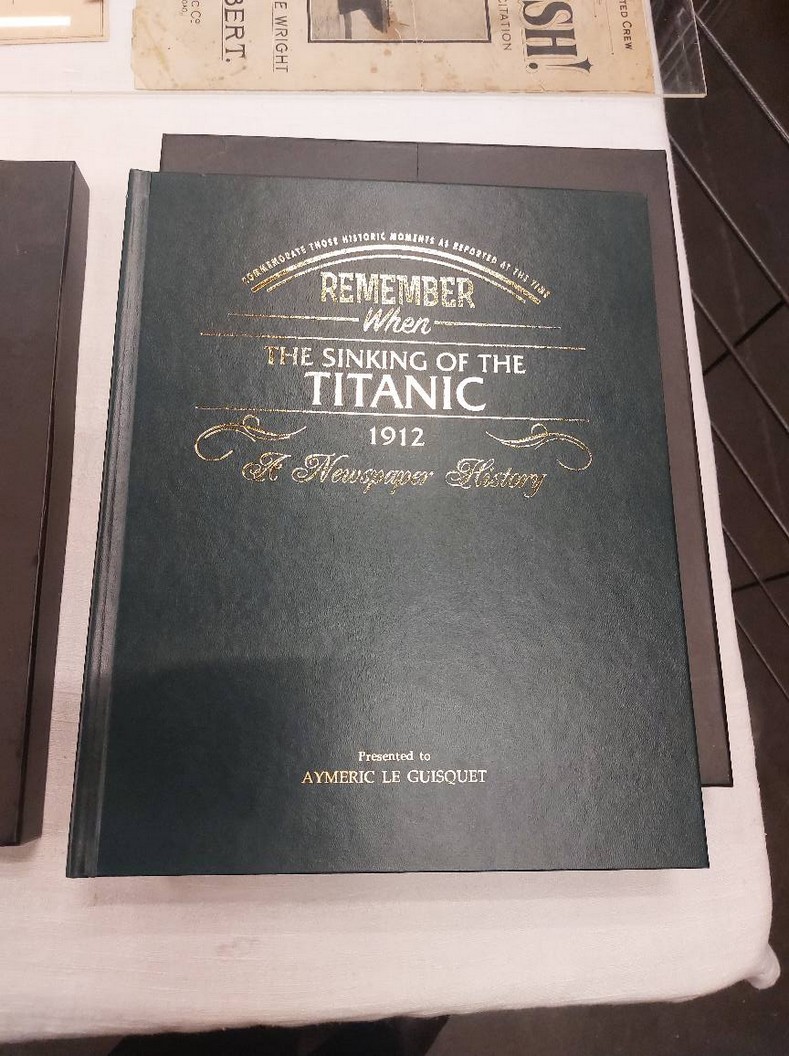 Exposition "Titanic, histoire d'un mythe" en Auvergne - Page 2 Aymer104