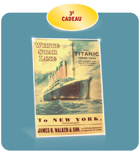 Construire et découvrir l'histoire du Titanic [Hachette] Cadeau11