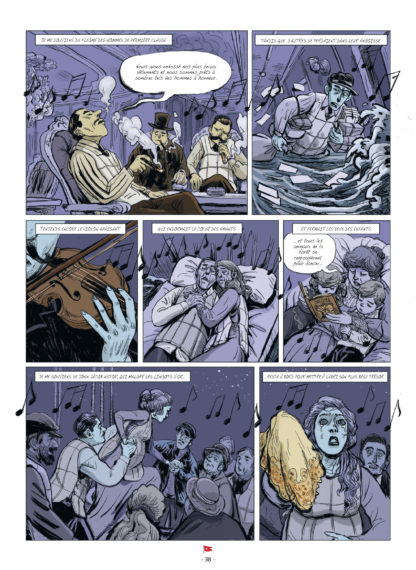 Docu-BD "Le Titanic en bandes dessinées" Titan370
