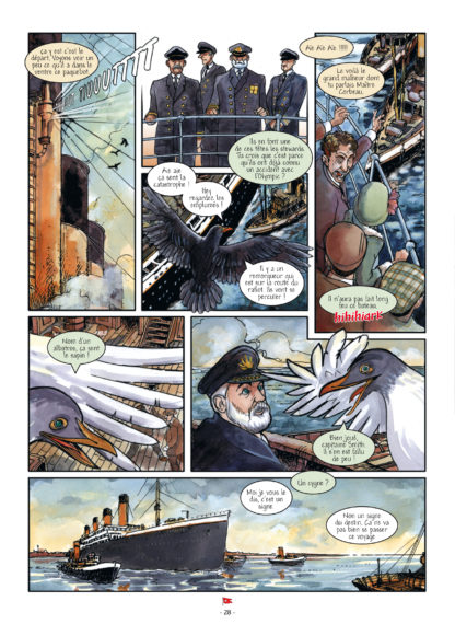 Docu-BD "Le Titanic en bandes dessinées" Titan371