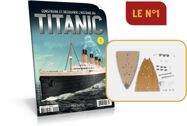 Construire et découvrir l'histoire du Titanic [Hachette] Z1-110