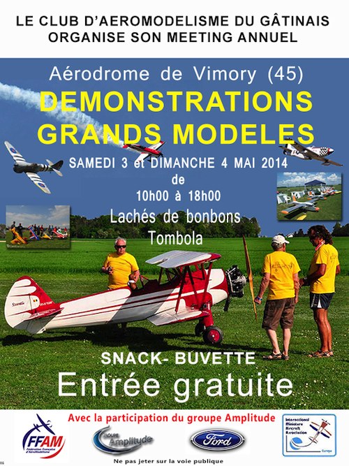 3 & 4 mai: meeting aéromodélisme à Vimory (45) 14042310