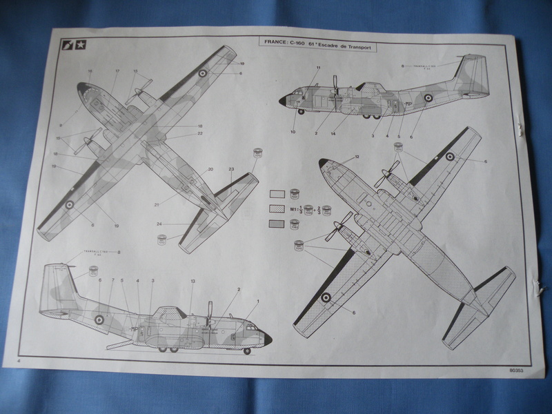 TRANSPORT ALLIANZ C-160 TRANSALL 1/72ème Réf 80353 Dscf4324