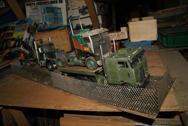 Départ sujet Diorama Team Dépannage année 1950. Dapart20