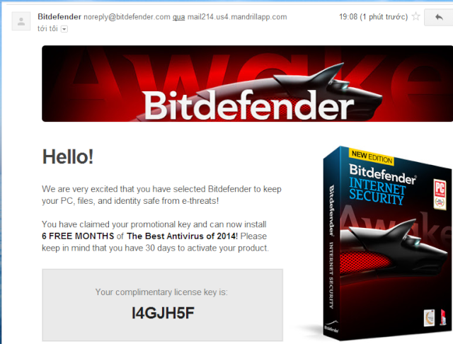 Miễn phí 6 tháng bản quyền Bitdefender Internet Security 2014 1610