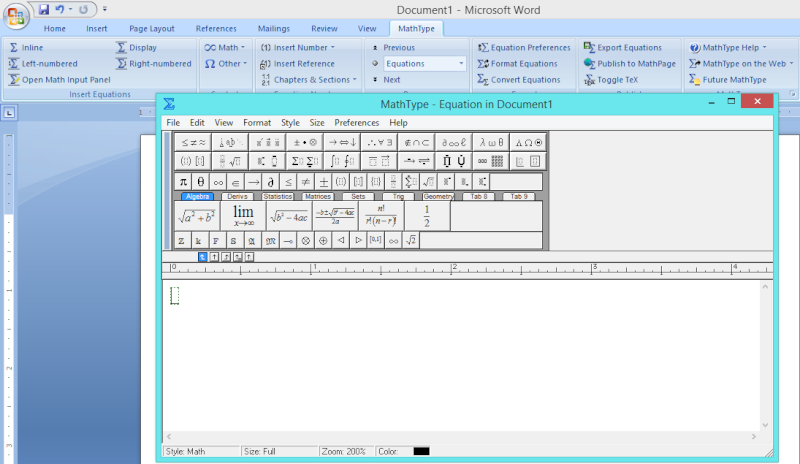 MathType 6.9 full - Phần mềm soạn thảo công thức Captur12