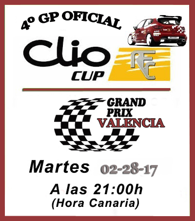 CUARTO GP VALENCIA -CLIO CUP Cliocu10