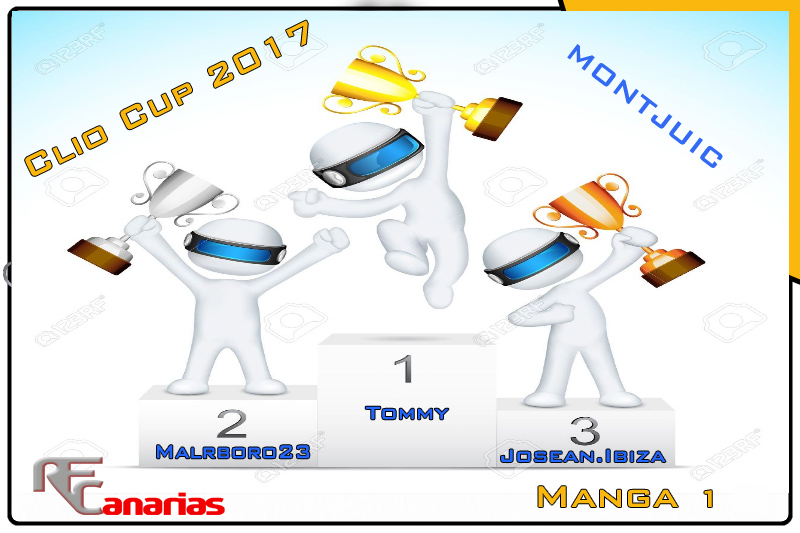 SEGUNDO GP CLIO CUP ( MONTJUIC ) Podium10