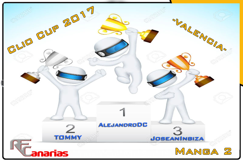 CUARTO GP VALENCIA -CLIO CUP Podium15