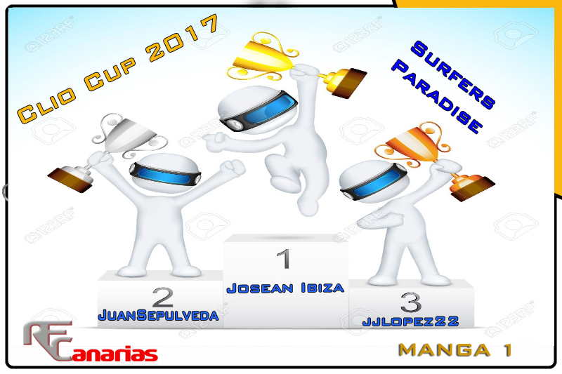 ULTIMO GP DE LA CLIO CUP EN SURFERS PARADICE Podium16