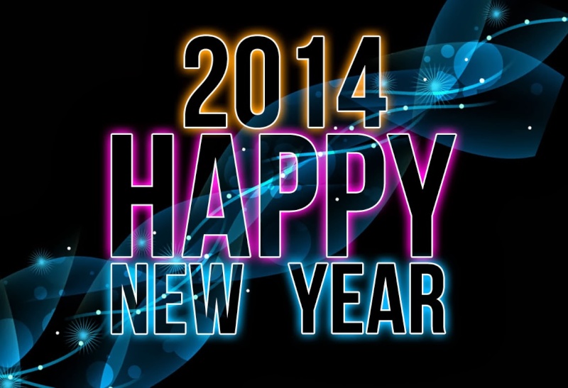 ◘◘◘ تهنئة بالعام الجديد 2014 م ◘◘◘ 429