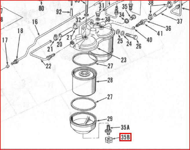 fuite sur decanteur gasoil - FORD 5000 Decant10