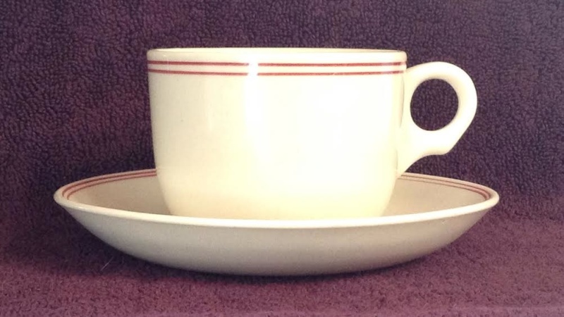 3635 vitrified Carlton Cup and matched saucer 3635sa10