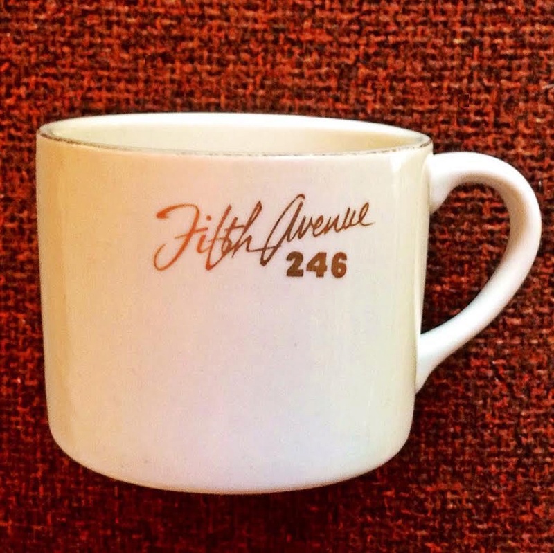  782 coffee can with monogram: Fifth Avenue 246 5thave10