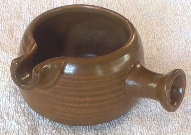 brown - Orzel Gravy Jug, Yellow and Orange; same in Brown Browng10