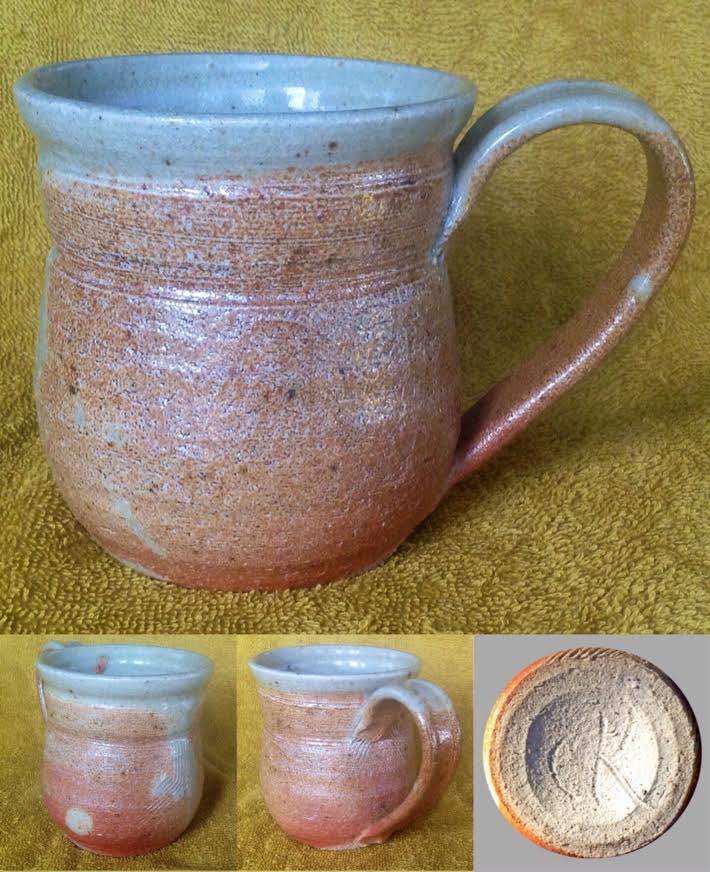large mug with lots of blush, "CK" Ck10
