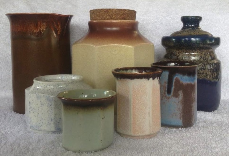a selection of Clay Craft glazes Claycr10