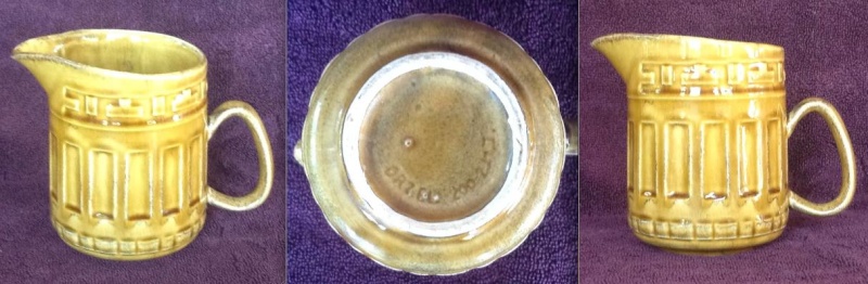 Orzel Old English jug and matching column mug Greek_10