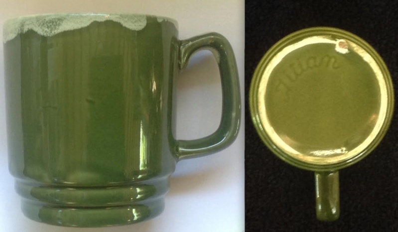 green "TITIAN" and "TITIAN" "INTERCONTINENTAL" mugs Titian10