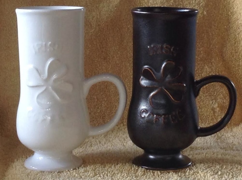 1299 Shamrock Emblem Irish Coffee Mug White_11