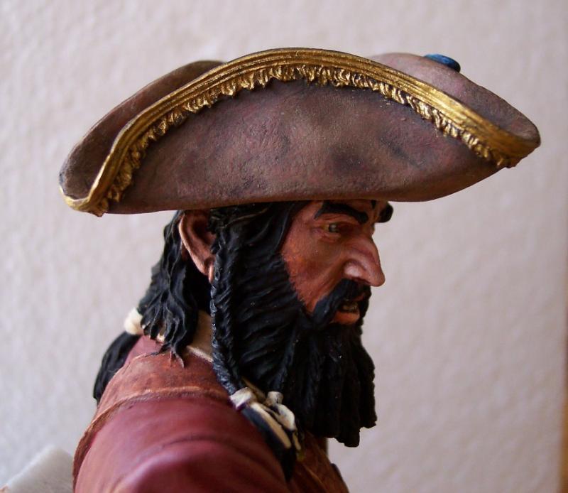 Blackbeard 1718, Queen Annes Revenge, Young Miniatures 1:10 Black012