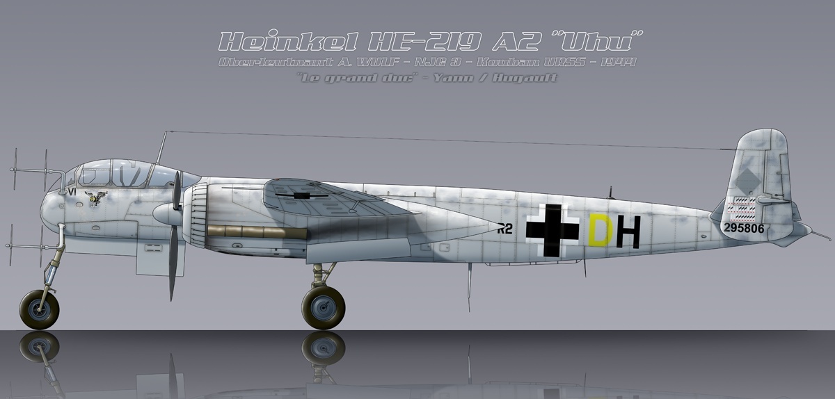 WIP Heinkel HE219 A1 "Uhu" Oberleunant Wulf 911