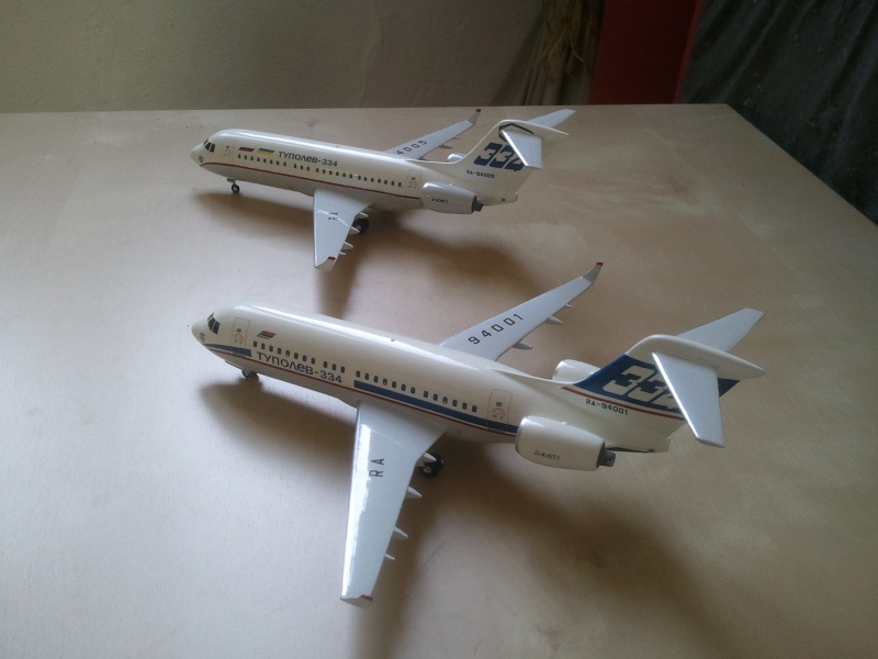 Couple de prototypes Tu-334 MSN1 et MSN5 20131218