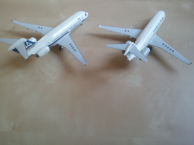 Couple de prototypes Tu-334 MSN1 et MSN5 20131220
