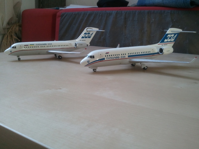 Couple de prototypes Tu-334 MSN1 et MSN5 20131222