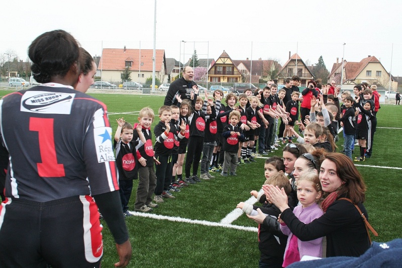 Fminines: Miss - Rouen: Haie d'honneur EDR Haie_d10