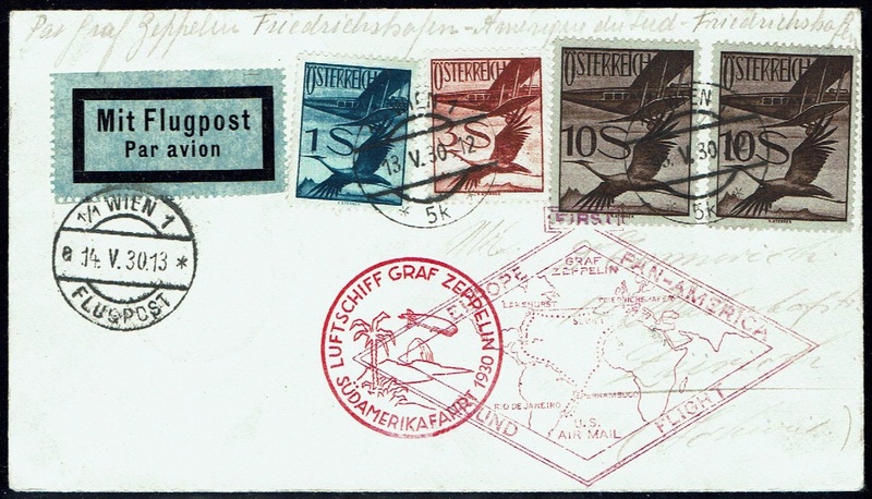 stempel - Südamerikafahrt 1930 (Rundfahrt-) Post nach Friedrichshafen" - Seite 7 57_p_y10