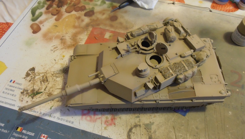 peinture - M1a1 Abrams ( la peinture ) P2081021