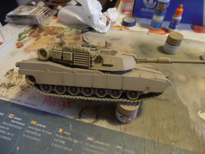 peinture - M1a1 Abrams ( la peinture ) P2081022