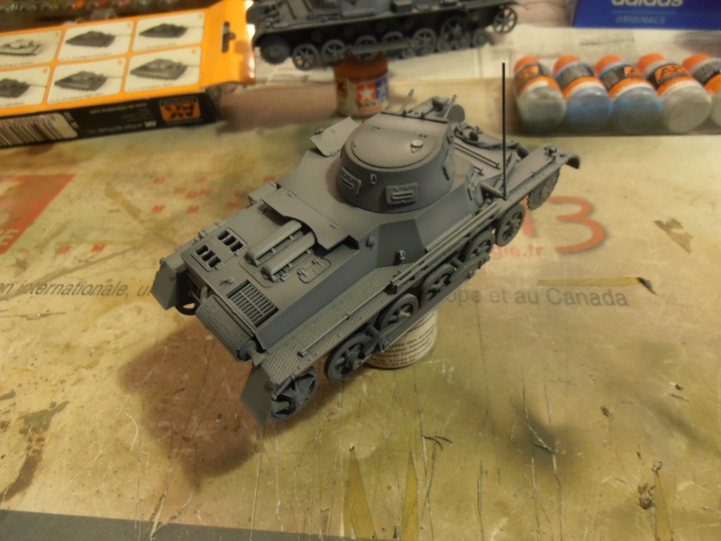 Panzers I et panzer IV ( Italeri ) en cours de peinture et de dio Pc270315