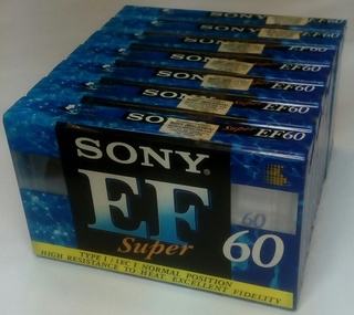 Sony Cassettes Tape EF 60 Super ( Sold ) Img_2010