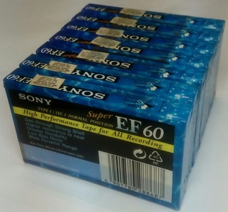 Sony Cassettes Tape EF 60 Super ( Sold ) Img_2011