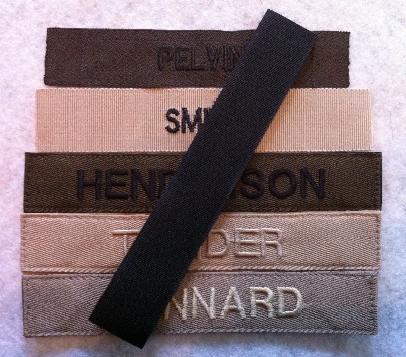 NZ Army name tapes  Image12