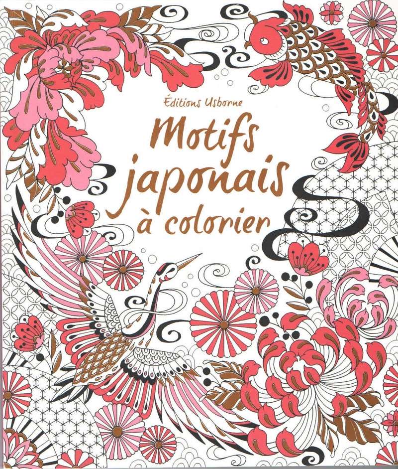 Motifs japonais à colorier - Dinara MIRTALIPOVA - éd.Usborne Japona10