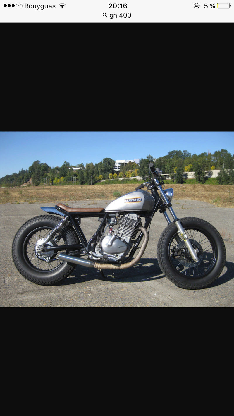 Gn 400 scrambler  Img_7713