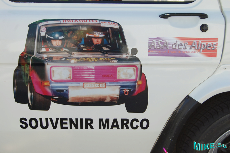 hommage  "MARCO"  GAP RACING  Rallye17