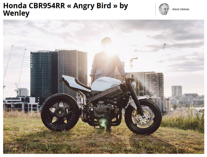 Honda CBR954RR « Angry Bird » by Wenley 95410