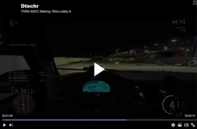 American Endurance Cup Round 2: 12 Hours of Sebring General Chat - Page 6 Acg110