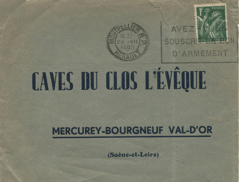 Entre juillet et octobre 1940, une lettre traverse sans encombre la Ligne de démarcation  Mpl_ve12