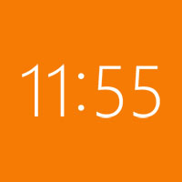 [APPLICATION WINDOWSPHONE 8.X - DIGITAL CLOCK TILE] Une tuile Horloge [Xap] Digita10