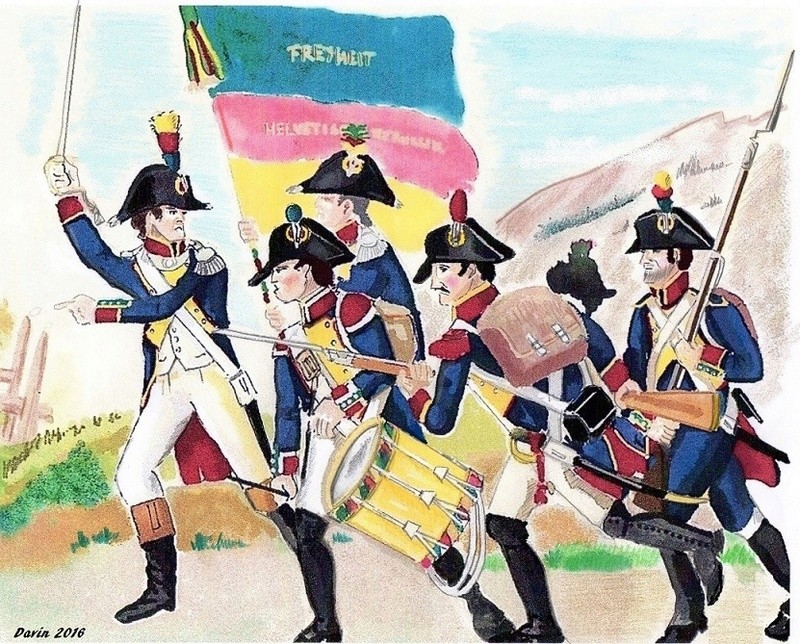 La République helvetique de 1798 à 1803 Infant13