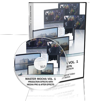 فلتر رهيب للافتر افكت في اول اصدار لة Master mocha Vol. 1: Production Effects with mocha Pro & After Effects Master10
