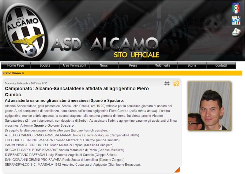 Campionato 14°giornata: alcamo - Sancataldese 1-0 Alcamo11