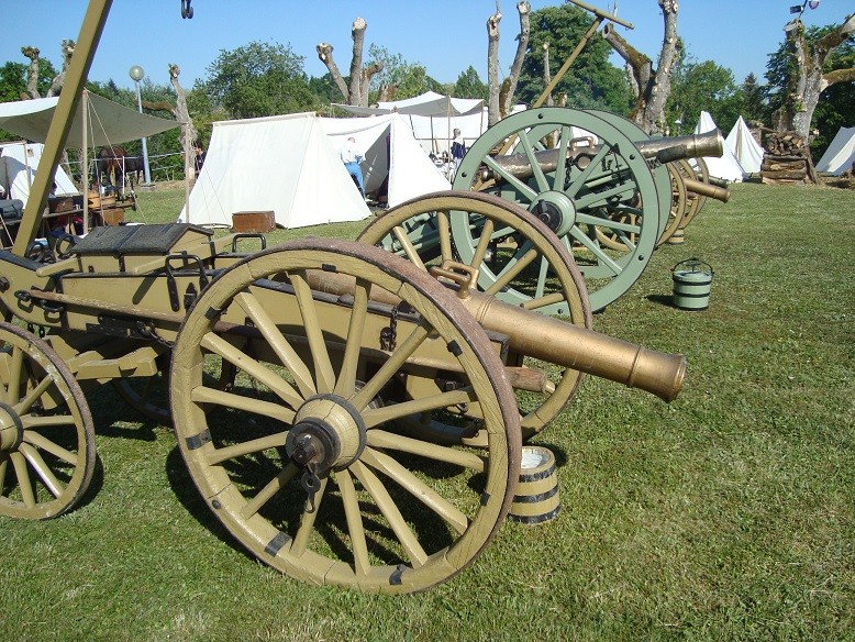Pièce d'artillerie Gribeauval Dsc05422